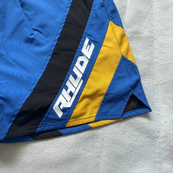 Rhude Multicolor Hydro Shorts Blue - Picture 5 of 8
